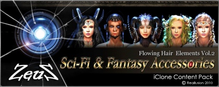 Flowing Hair Elements Vol. 1, 2