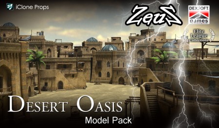 Desert Oasis Model Pack