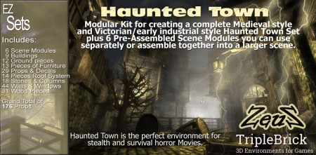 EZ Sets Haunted Town