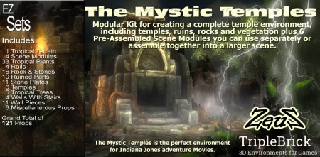 EZ Sets The Mystic Temples