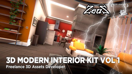 3D Modern Interior Kit Vol.1