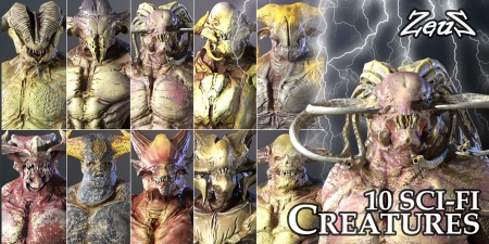 10 SCI-FI Creatures