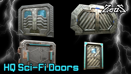 HQ Sci-Fi Doors