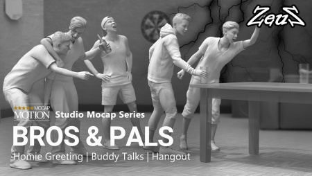 Studio Mocap Series - Motions for Bros & Pals