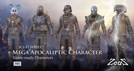 MEGA Posapocalyptic Characters