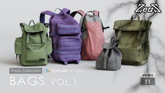 Props Collection - Bags Vol.1