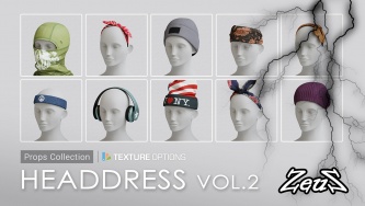 Props Collection - Headdress Vol.2