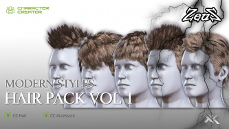 ToKoMotion Hair Pack Vol.1