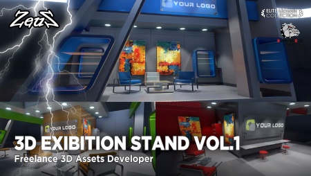 3D Exibition Stand Vol.1