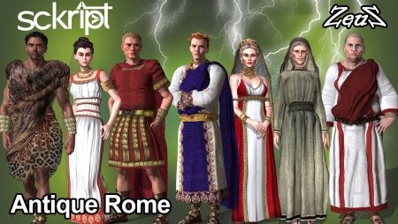 Sckript Avatars Antique Rome