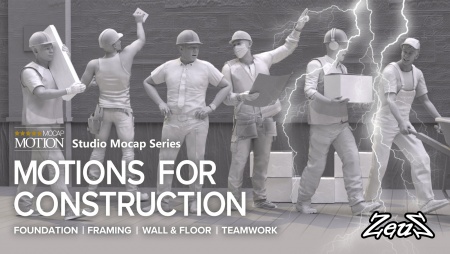 Studio Mocap Series - Motions for Construction