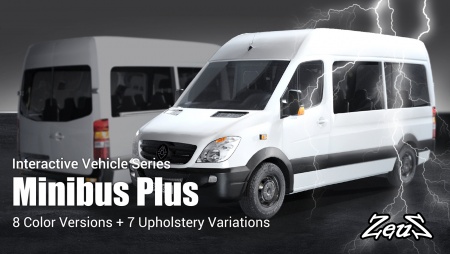 Interactive Vehicles Series - Minibus